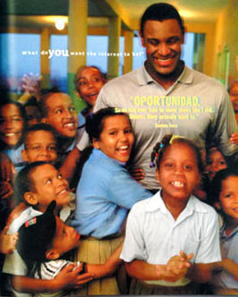Sammy Sosa for Nortel Networks